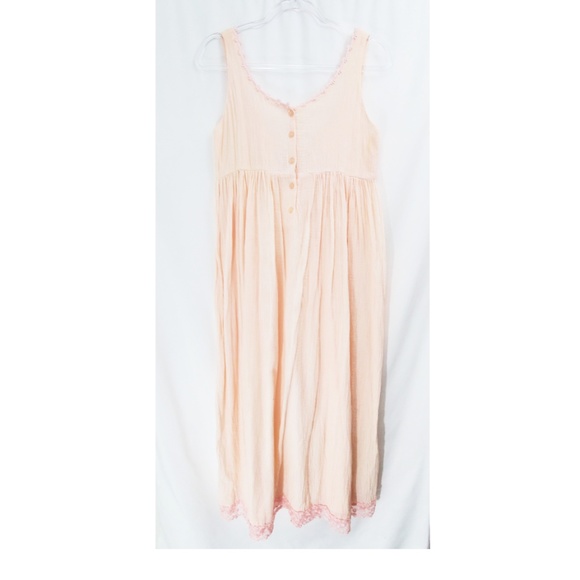 Victoria's Secret Dresses & Skirts - 🌼VTG Victoria's Secret Cotton Low Back Maxi Dress